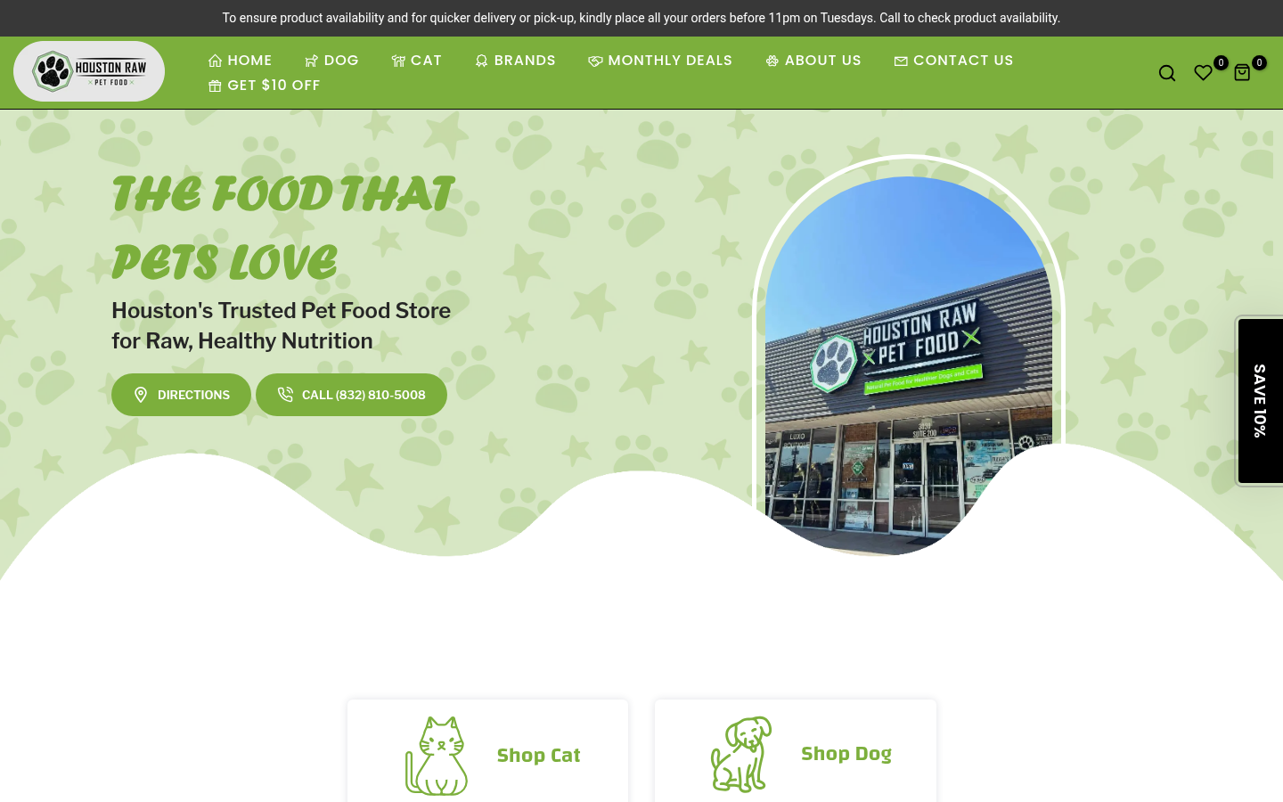 Houston Raw Pet Food